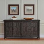 Paradise Valley Hall Buffet Dining Storage Brown 15