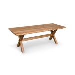 Crossbuck Dining Table with Extendable Leaves - Image 3