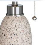 Tristan Twin Pull Chain Table Lamp Lighting Beige 9
