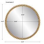 Byzantine Round Mirror Mirrors Gold 11