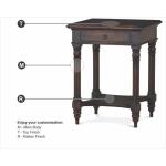 Montego Square End Table W/ Drawer End tables Bramble 13