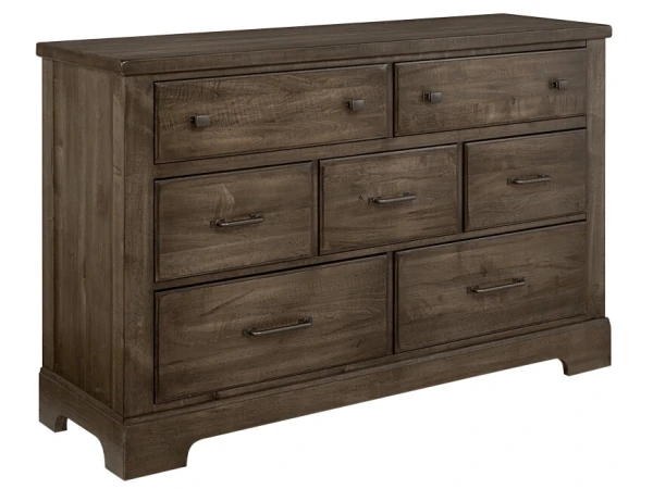 Cool Rustic Dresser – 7 Drwr Dressers Brown