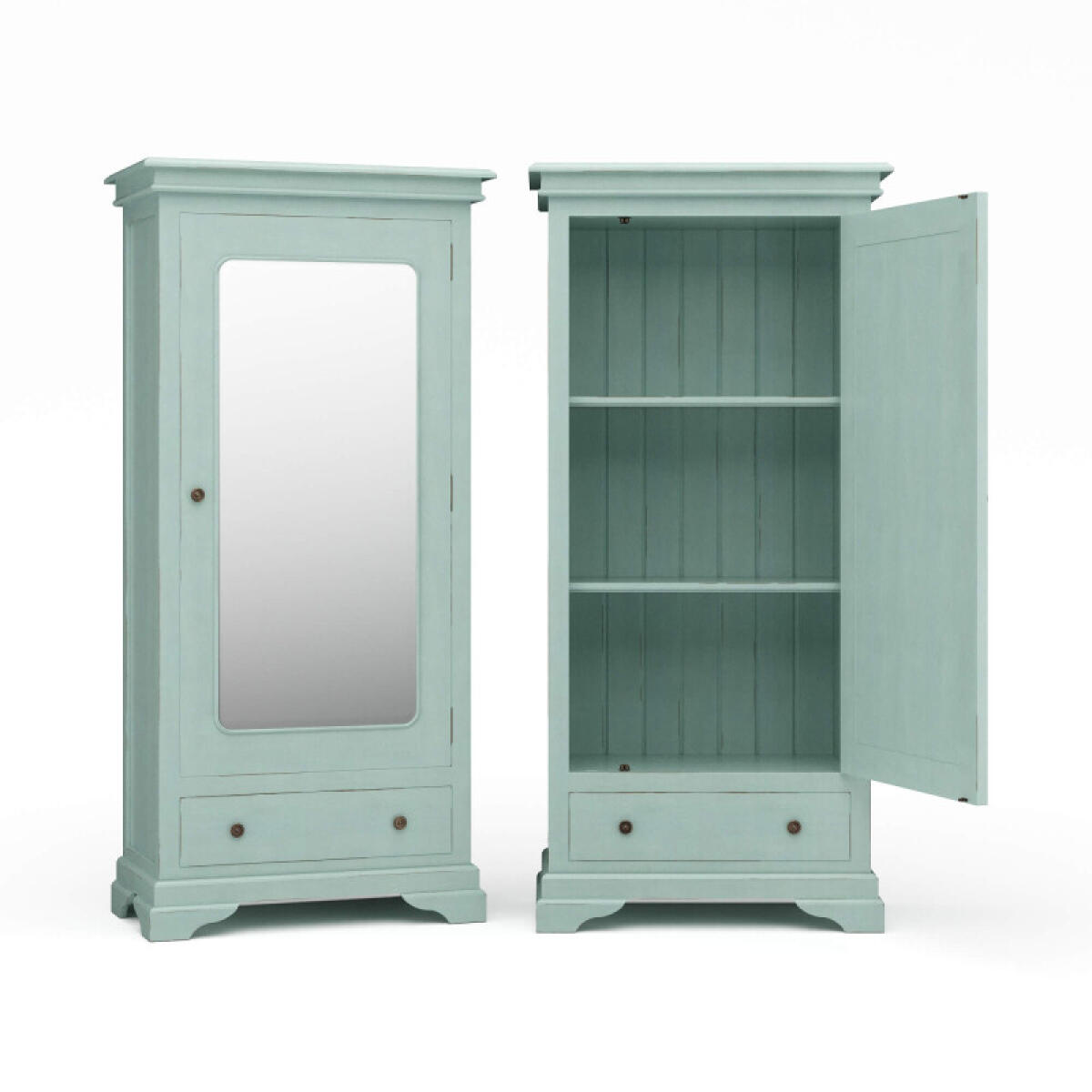 Homestead Mirror Wardrobe Chests Blue 2 Homestead Mirror Wardrobe Chests Blue 2