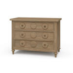 Laguna 3 Drawer Bedside Table