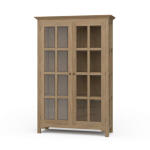 Aries Glass Door Bookcase