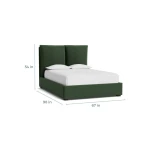 Greer Upholstered Platform Bed - Image 5