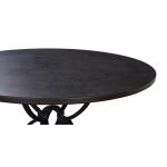 Atlas Blue Stone Round Dining Table Dining Tables Bassett Furniture 12