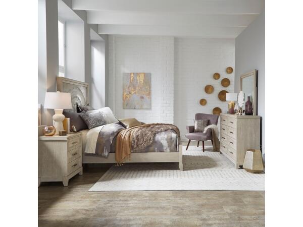 Belmar Queen Panel Bed, Dresser & Mirror, Night Stand Bedroom Sets Bedroom Sets