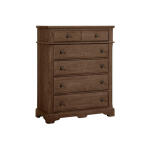 Heritage CHEST – 5 DRAWER Chests Brown 6