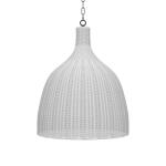 Hampton Rattan Pendant Large