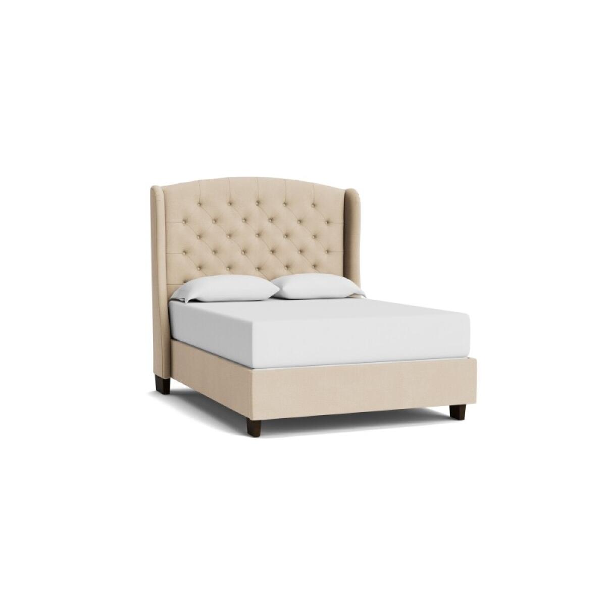 7267d968511e273fc66d1fcd7fe86799 Paris Tufted Upholstered Bed - Image 1