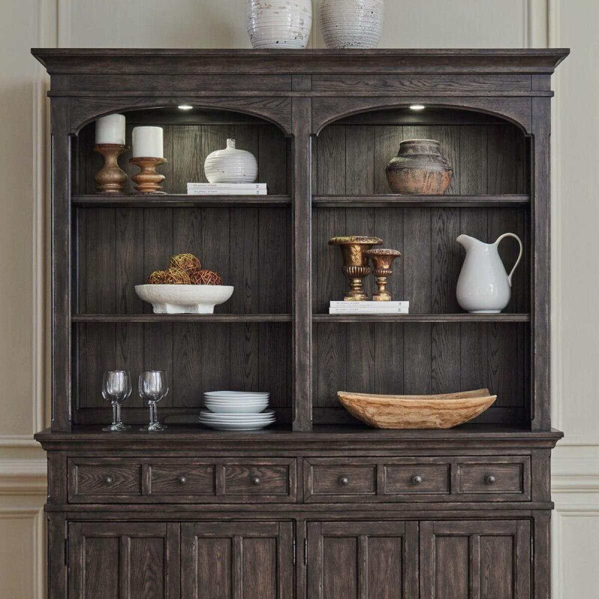 Paradise Valley Hutch Dining Storage Brown 2 Paradise Valley Hutch Dining Storage Brown 2