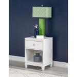 Open Nightstand White Finish - Image 3