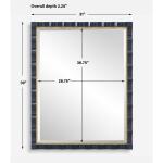 Gulf Mirror, Navy Mirrors Blue 15