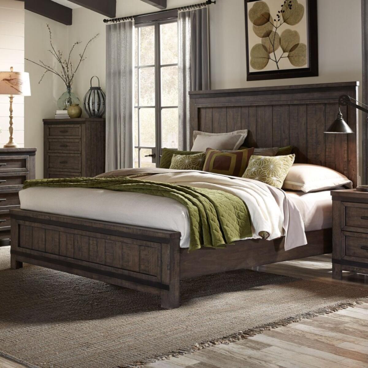 Thornwood Hills King California Panel Bed Beds Beds 2 Thornwood Hills King California Panel Bed Beds Beds 2