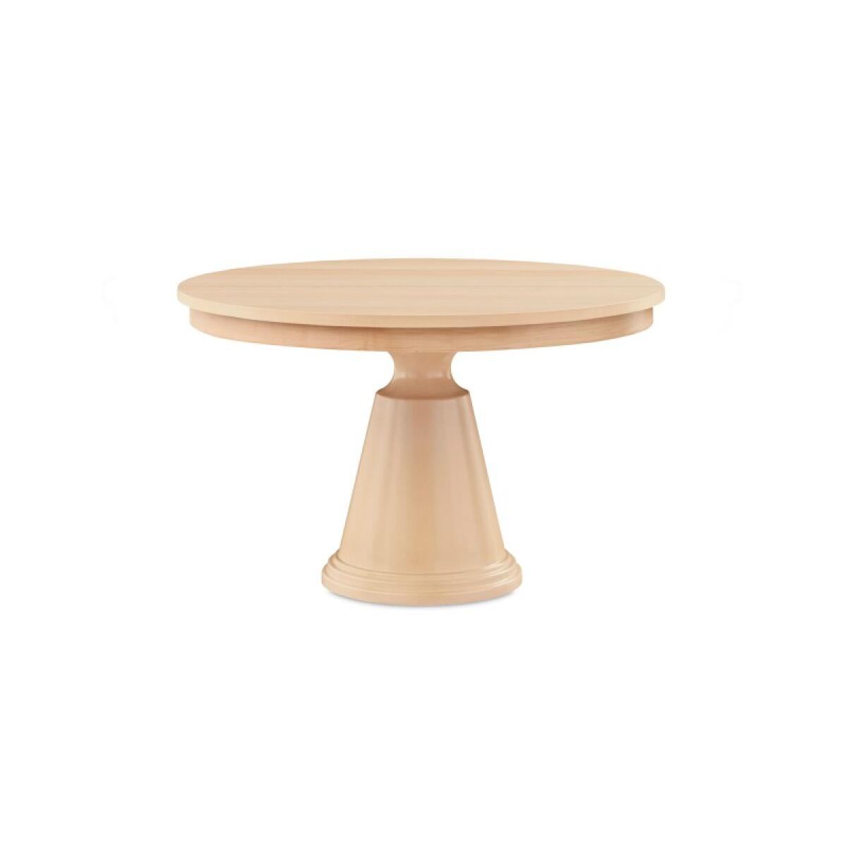 72b630c31dc408cf6e36b12f23be67f7 Origins Nichols Round Dining Table with Leaf - Image 1