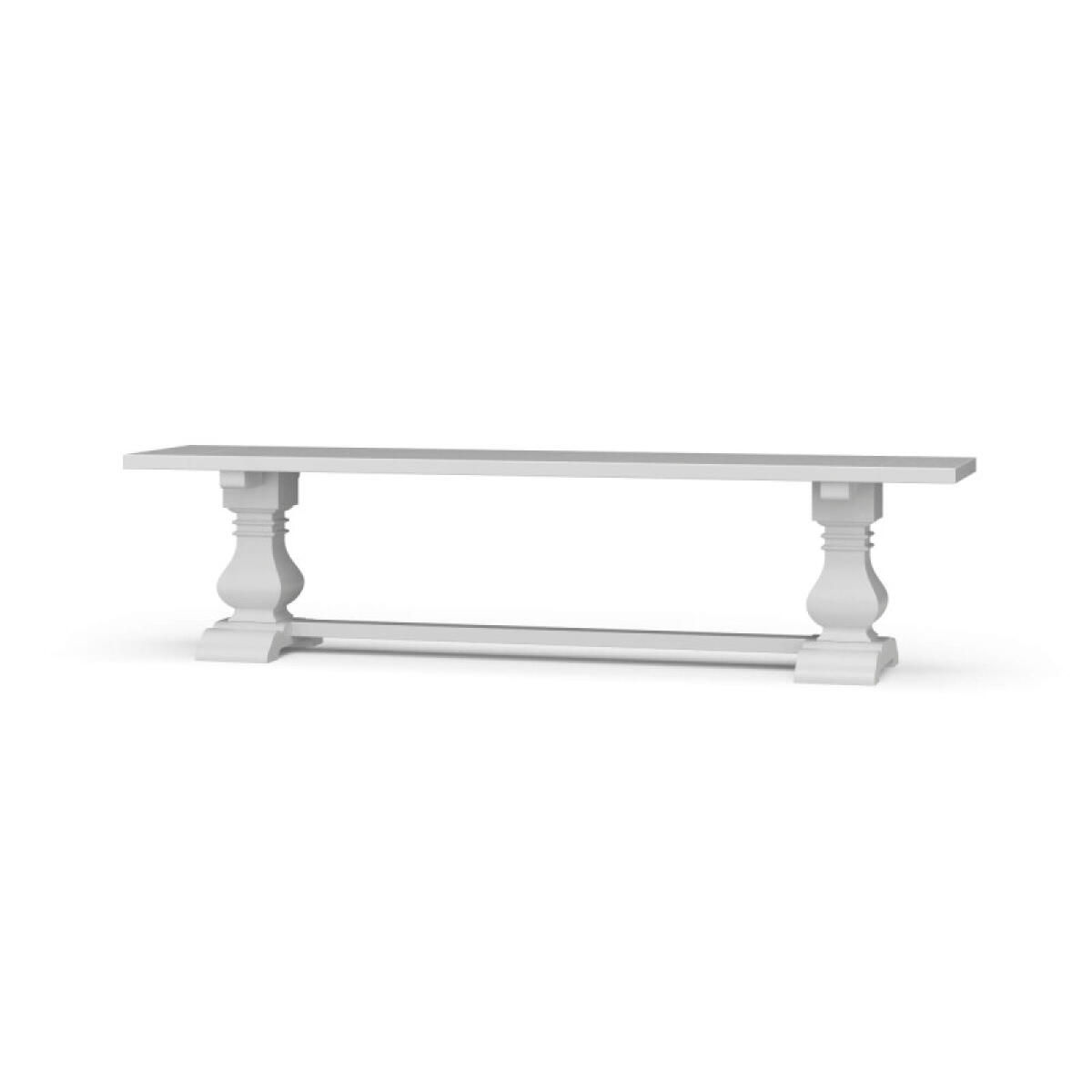 72d1f646cb5629dee4508fe8ddda521e Trestle Dining Bench - Image 1