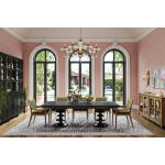 Milano Dining Chair W/ Upholstered Seat & Back - Image 4