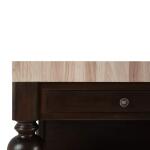Soluna Kitchen Island W/ Butcher Block - Image 10