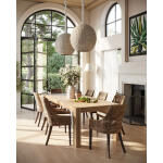 Savanah Rattan Dining Chair W/ Seat Cushion - Image 4