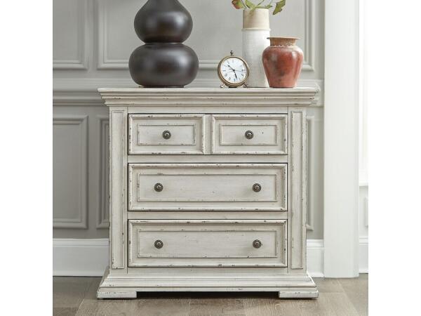 Big Valley Bedside Chest w/ Charging Station Nightstands Liberty Furniture 2