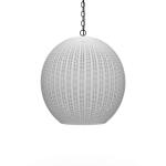 Ball Rattan Pendant Lighting Bramble 19