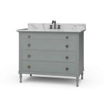 Carrington Single Vanity W/ Sink & Marble Top
