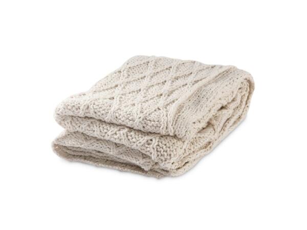 Catalina Ivory Throw Throws Bassett Furniture