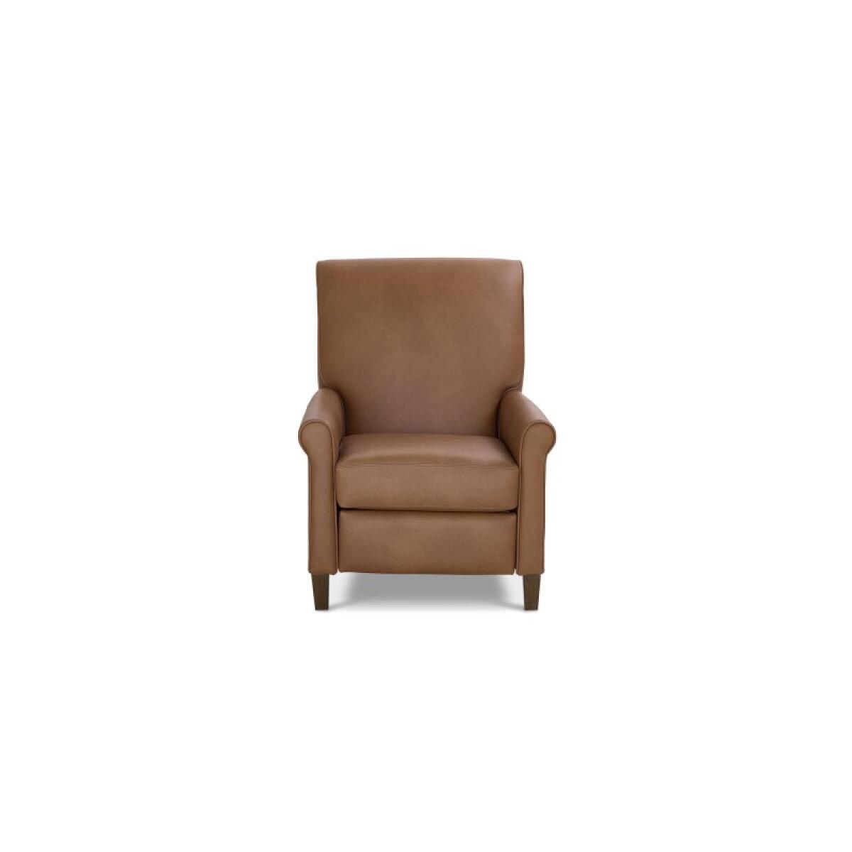 7372f97605d7db7493a66312616446ed Nelson Leather Sock Arm Lay Flat Power Recliner - Image 1