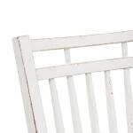 Magnolia Manor Spindle Back Counter Chair (RTA) Barstools Antique White & Weathered Bark 19