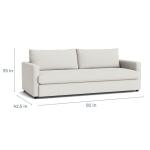 Allure Track Arm Bench Sofa - Image 3