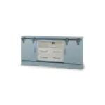 Sonoma Media Console 84” Entertainment Stands Blue 16