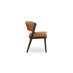 Asher Upholstered Faux Leather Dining Chair - Image 6
