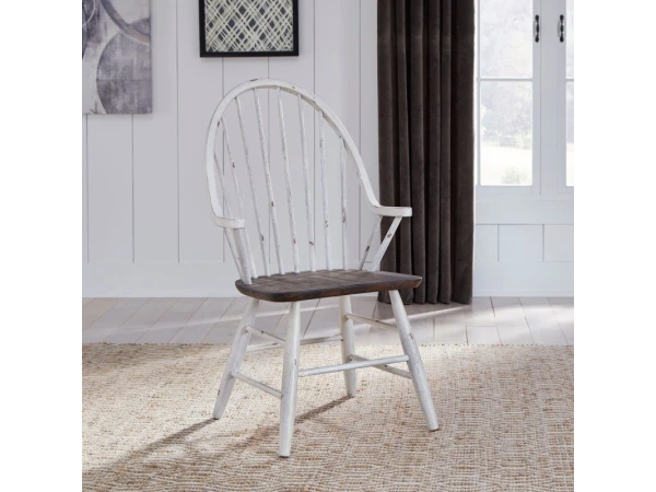 Farmhouse Windsor Back Arm Chair Chairs & Benches Chairs & Benches