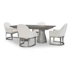 Complete Rectangle Double Pedestal Table Dining Sets Dining Sets 22