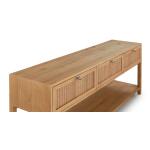 Newbury 3 Drawer Console Table Dining Storage Bassett Furniture 13