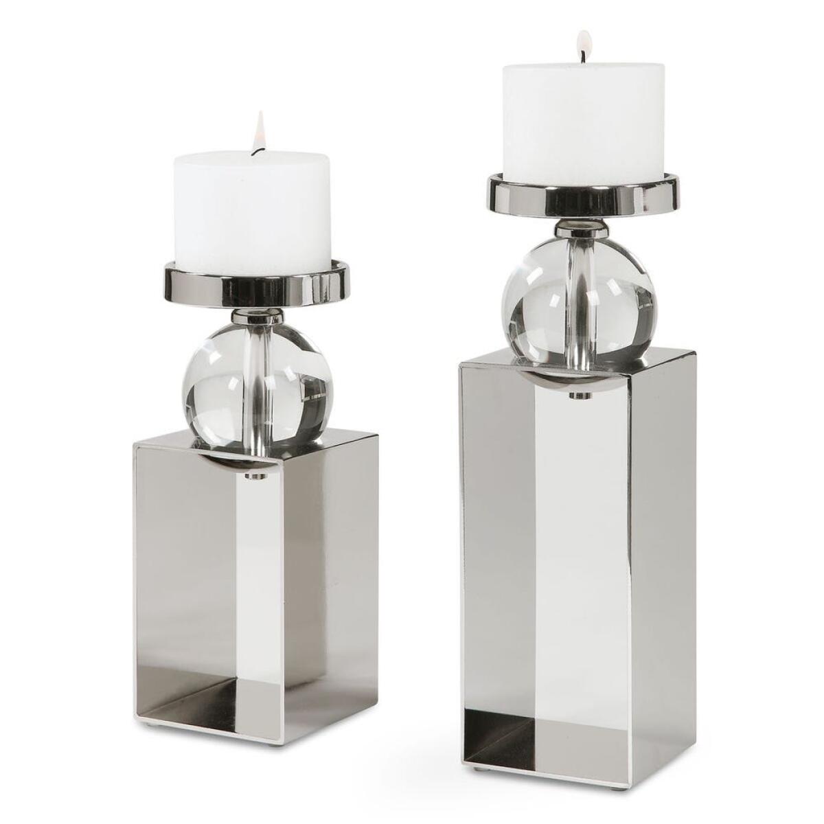 Lucian Candleholders, S/2 Accessories Accessories 2 Lucian Candleholders, S/2 Accessories Accessories 2