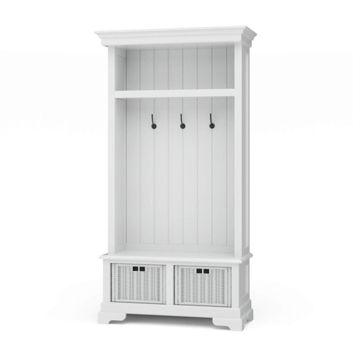 Homestead Hallstand W/ Rattan Baskets Entertainment Stands Bramble 2 Homestead Hallstand W/ Rattan Baskets Entertainment Stands Bramble 2