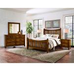 Maple Road Queen Slat Poster Bed Beds Antique Amish 12