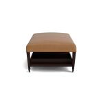 Kara Leather Ottoman with Trays and Casters Ottomans & Poufs Bassett Furniture 10