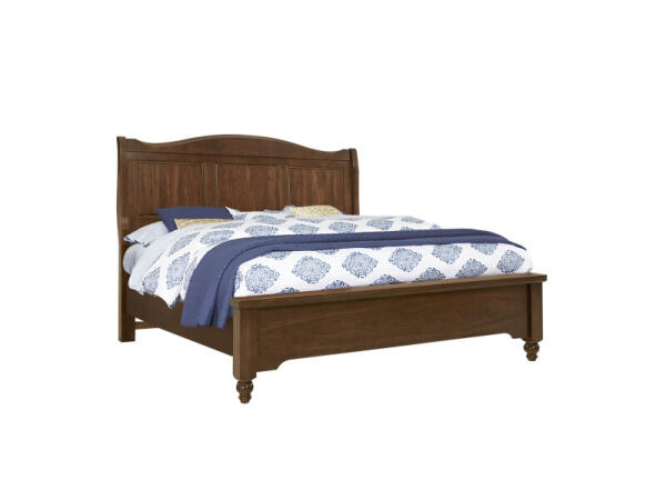 Heritage Queen Sleigh Bed Beds Amish Cherry