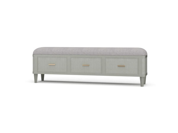 Lexington Bench W/ Rattan Chairs & Benches Bramble