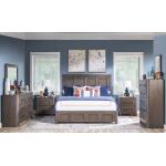 Complete Queen Panel Bed 5/0, 6 Drawer Dresser, Mirror, 5 Drawer Chest Bedroom Sets Bedroom Sets 4