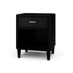 Lexington 1 Drawer Bedside Table W/ Rattan