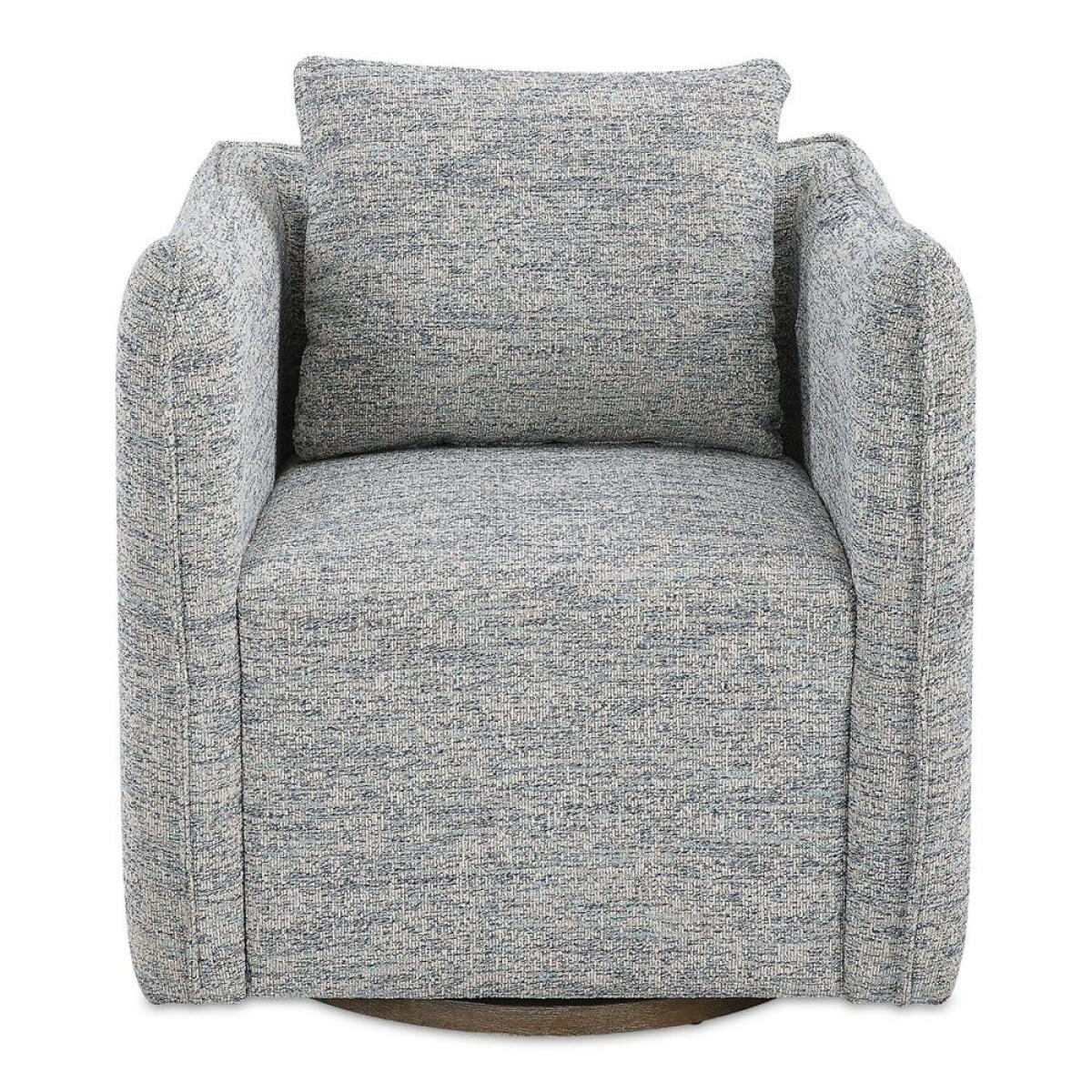 7452f35fc2e6e39e5a43e8b18284e3f3 Corben Swivel Chair, Blue - Image 1