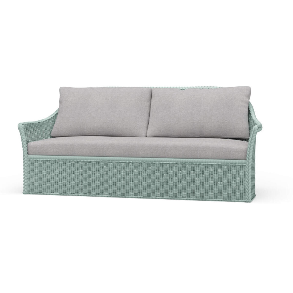 74823d40574f931a4ddbc7723a0c80da Nantucket Rattan Sofa - Image 1