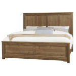 Crafted Cherry By Ben & Erin Napier King Six Panel Bed - 151-668-866-933-MS2