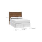 Heritage Panel Bed Beds Auburn Maple 9
