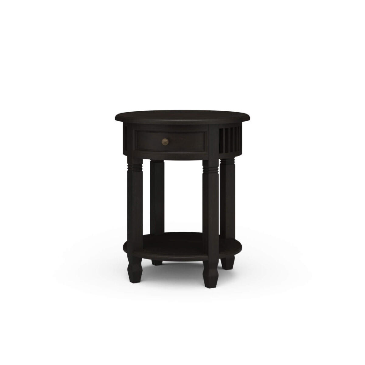 Hollister Side Table Chairside Tables Black 2 Hollister Side Table Chairside Tables Black 2