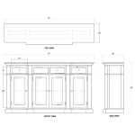 Genoa Sideboard Large - Image 8